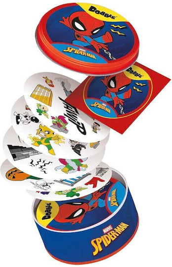Board Game Dobble Spiderman for 2-8 Players 6+ Years Old (EN) Asmodee