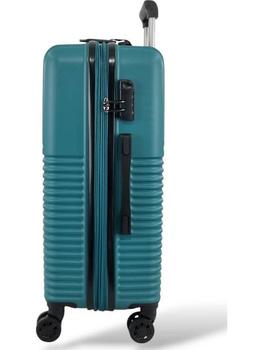 Rain Reise Koffer Hart Petrol Blau mit 4 Räder