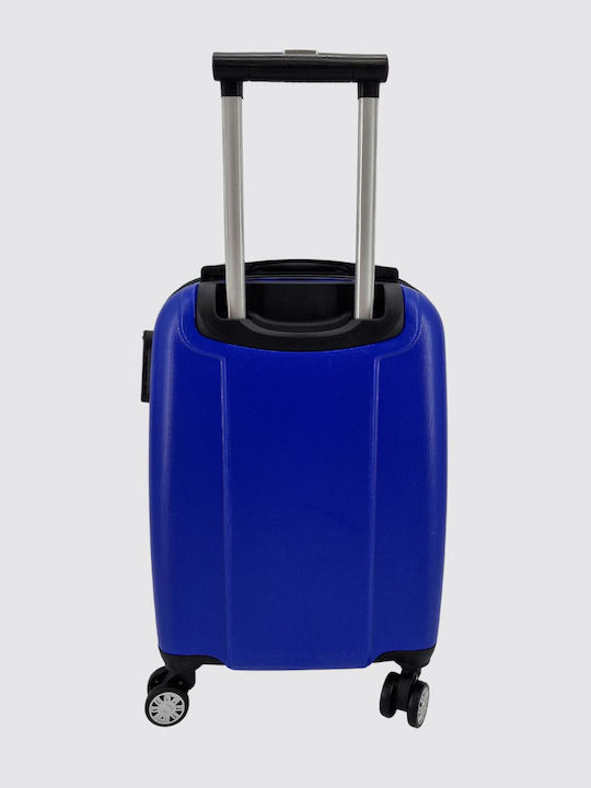 Mittlerer Hartschalenkoffer Blau mit 4 Rädern Höhe 62cm