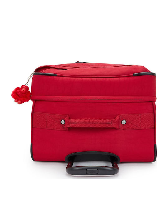 U.S. Polo Assn. Μεγάλη Βαλίτσα Ταξιδίου Ruby Red με 4 Ρόδες Ύψους 78εκ.