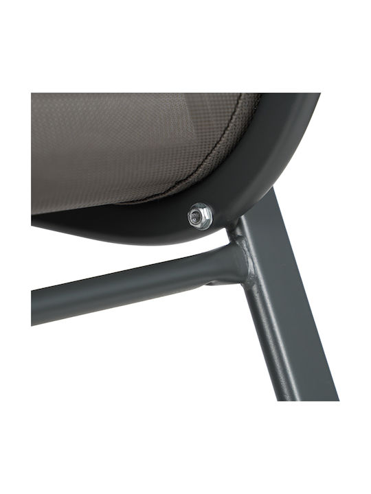 Табуретка Бар За външна употреба Въглени 1бр 55x70x114см