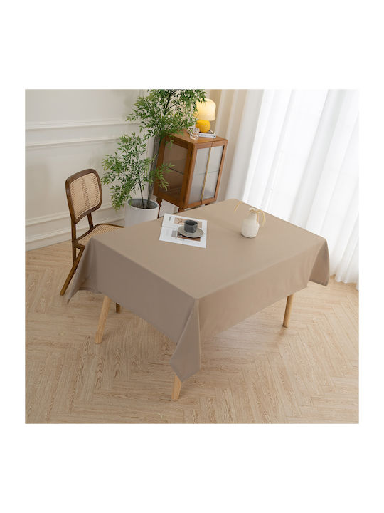 Beauty Home Τραπεζομάντηλο Supreme Art 8491 Μπεζ 150x180εκ.