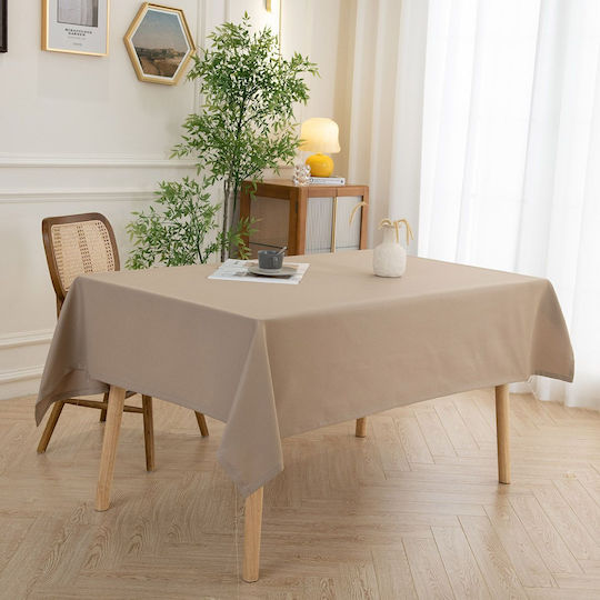 Beauty Home Покривка за маса Supreme Art 8491 Бежов 150x150бр