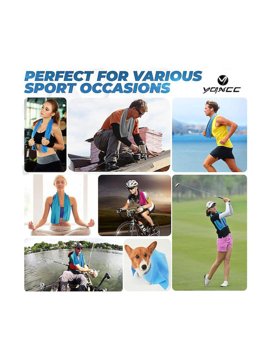 Fitnesshandtuch Mikrofaser 120×30 Cm Gymnastik & Yoga