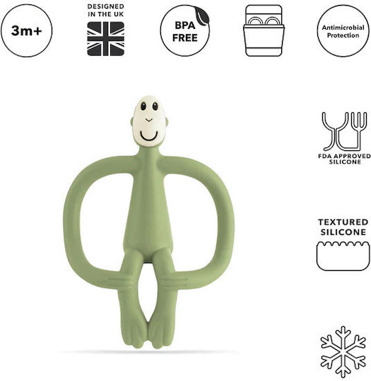 Matchstick Monkey Matchstick Monkey Beißring Zahnen Linderung mit Wasser aus Silikon für 3 m+