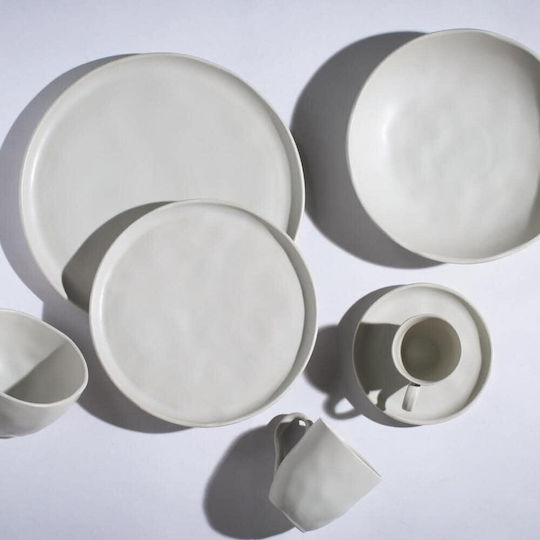 Porto Brasil Beige Ceramic Dinnerware Set 18pcs