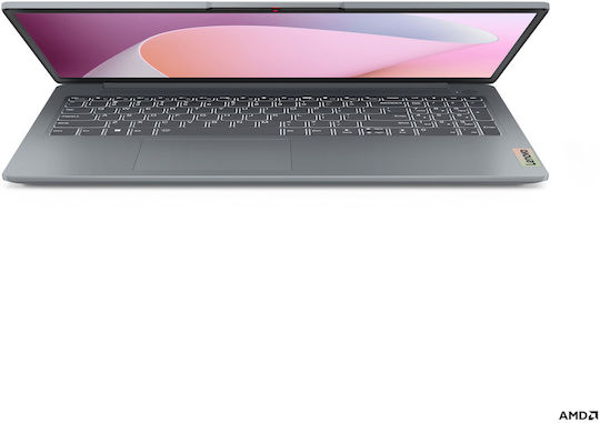 Lenovo IdeaPad Slim 3 15AMN8 15.6" IPS FHD (Ryzen 5-7520U/16GB/512GB SSD/W11 Home) Arctic Grey (GR Keyboard)