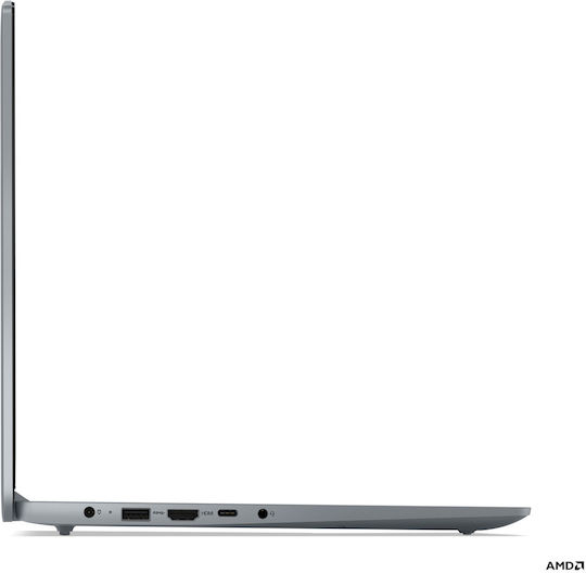 Lenovo IdeaPad Slim 3 15AMN8 15.6" IPS FHD (Ryzen 5-7520U/16GB/512GB SSD/W11 Home) Arctic Grey (GR Keyboard)