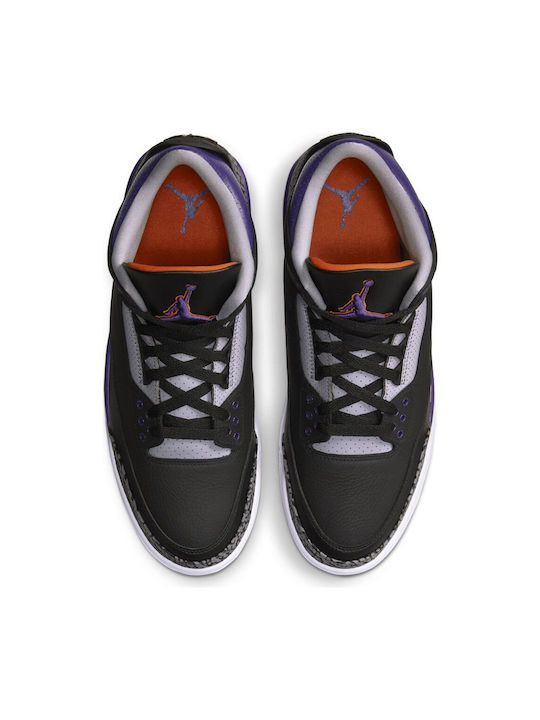 3 Retro Sport Shoes Training Black