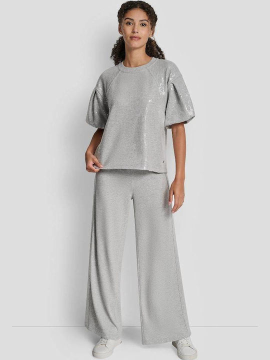 Damen Pullover Baumwolle Grey