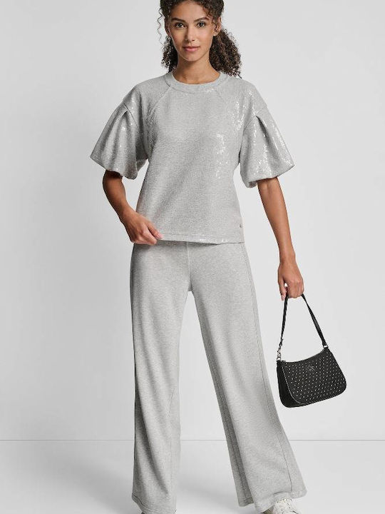 Damen Pullover Baumwolle Grey