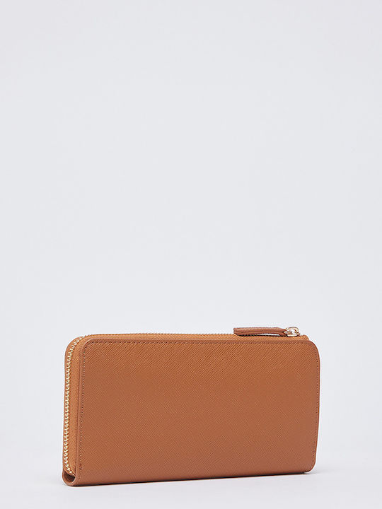 Large Women's Wallet Classic Brown