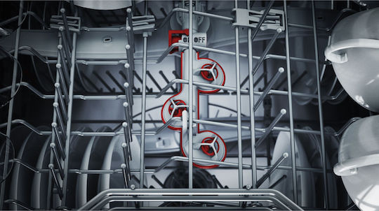 Bosch Vollintegrierter Geschirrspüler für 14 Gedecke B55xH81cm