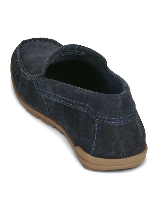 Herren Mokassins in Blau Farbe