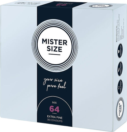 Mister Size Condoms Size Xxl 64 Mm 36 Units