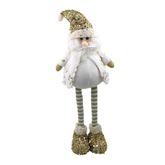 Dekorativer Weihnachtsmann Weiß