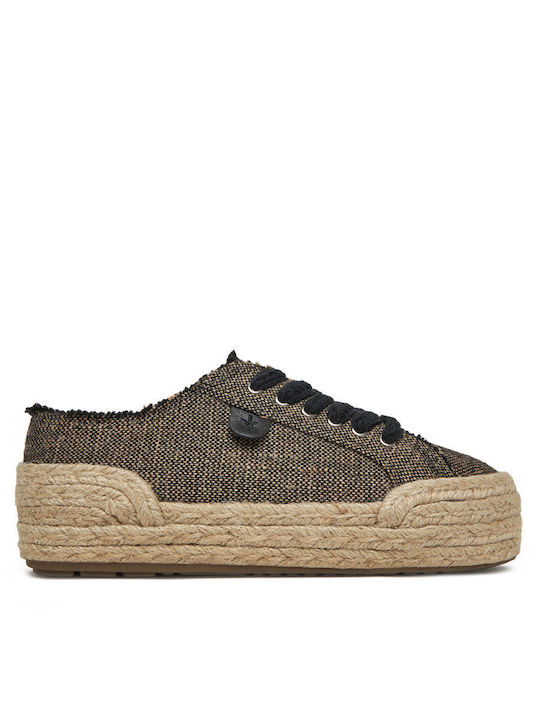 Damen Espadrilles in Schwarz Farbe