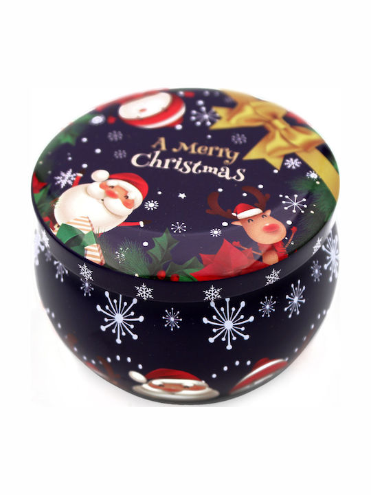 Christmas Metallic Candle 6x4cm (Μiscellaneous Colors)
