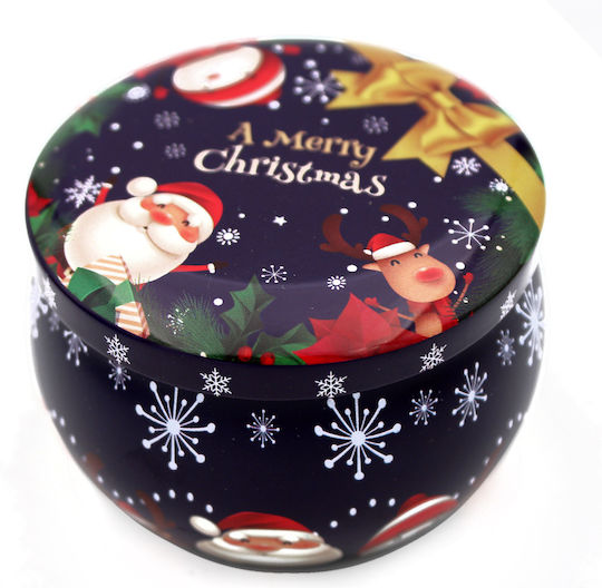 Christmas Metallic Candle 6x4cm (Μiscellaneous Colors)