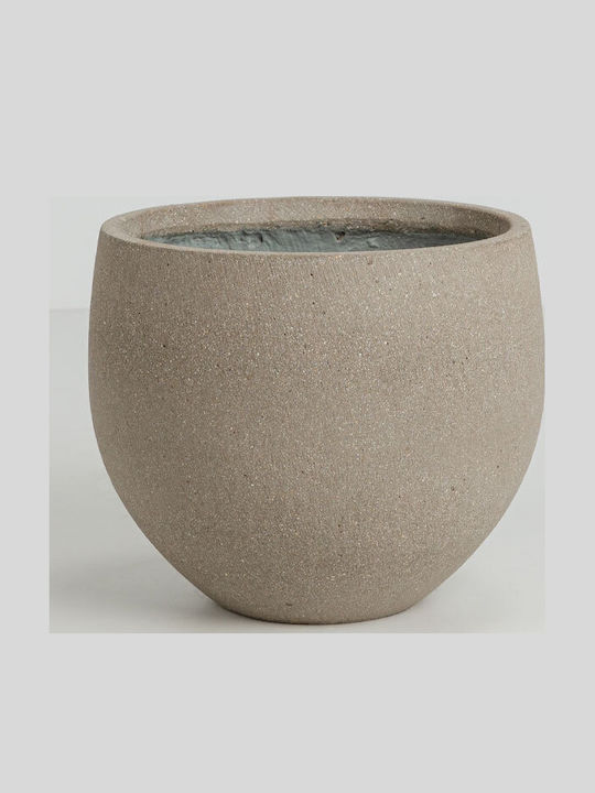 InTheBox Planter Concrete Brown 40x40x34cm.