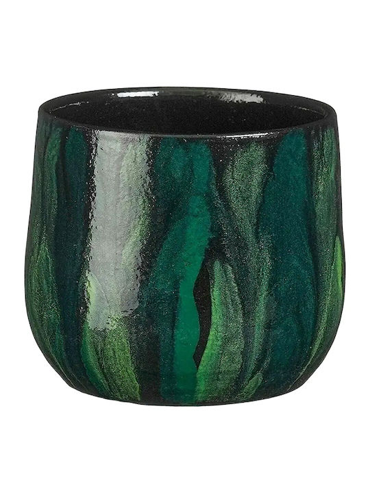 Atmosphera Ghiveci Ceramică Verde Atmosphera Ghiveci Ceramică Verde