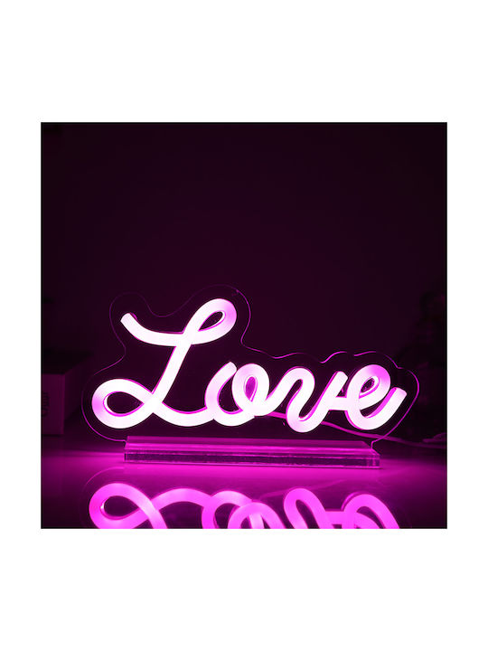 Επιγραφη I-total Xl2761c Led Love 20,5x10,4cm