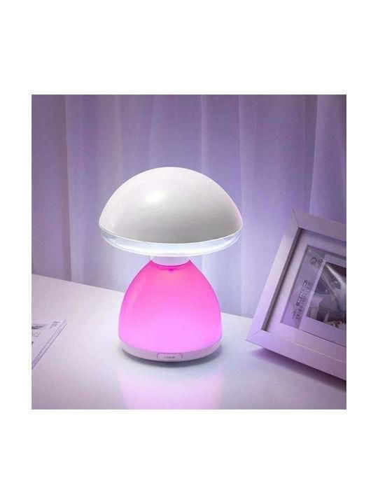 Διακοσμητικό Φωτιστικό Φωτισμό LED RGB Μανιτάρι