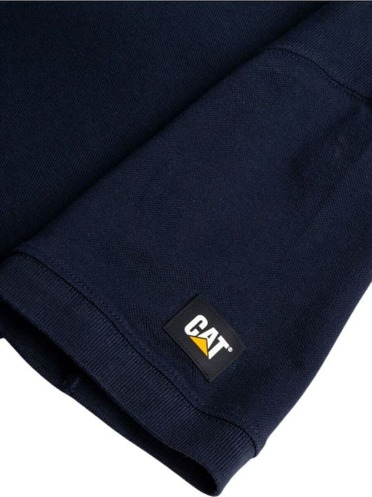CAT Work Polo Shirt Navy Blue