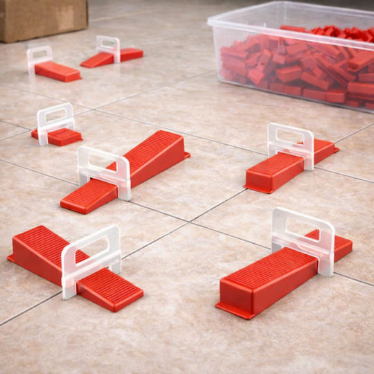 Pro Tile Leveling Kit 100 Clips 1 Mm 100 Wedges Included