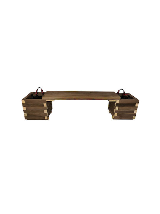 Tesias Set 2 Töpfe Holz