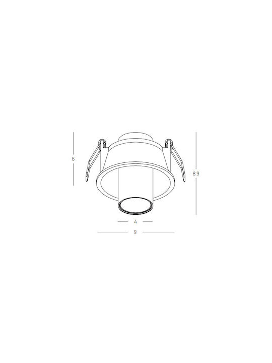 Zambelis Lights Единично LED Спот