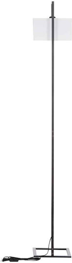 Freebox Stehleuchte H170cm. Schwarz