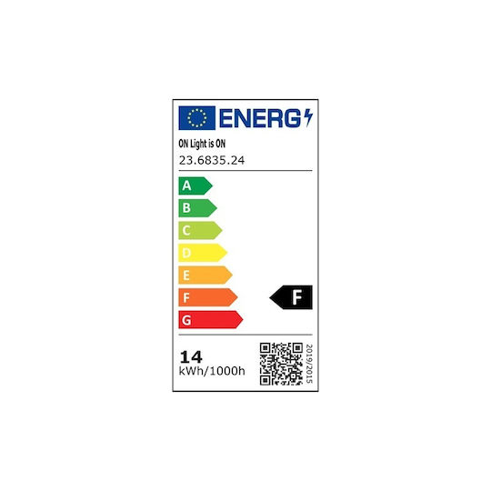 GBC Bec Smart LED 14W pentru Dulie E27 RGBW 1400lm Reglabil în intensitate