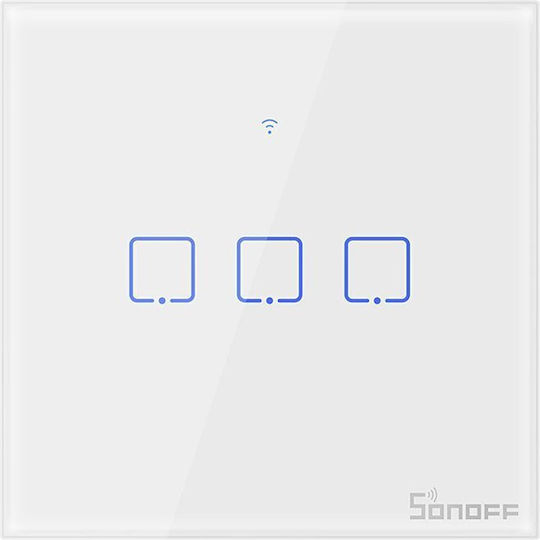 Smart Switch 4 Καναλιών Wi-Fi 10A