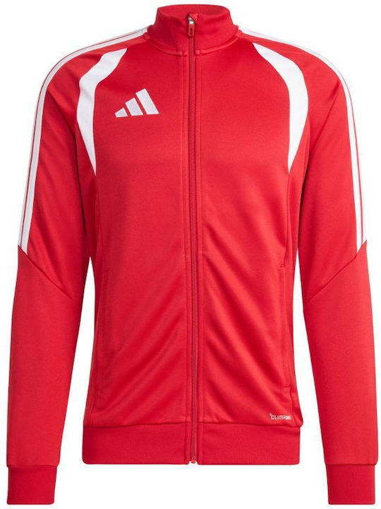 Training Herren Fleecejacke Rot