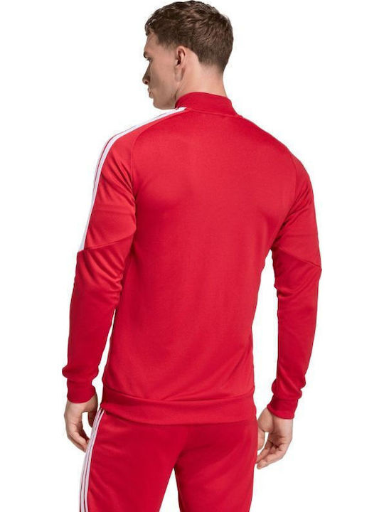 Training Herren Fleecejacke Rot