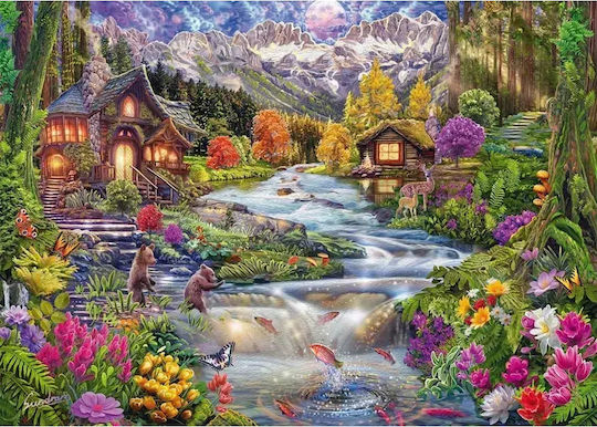 Puzzle 2D River in Mountains 2000pcs