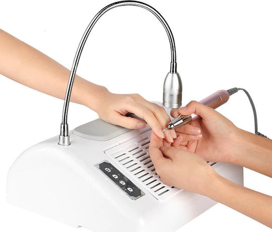 Salon Expert 5 Nail Drill Power 80W White with 30000 Rotations per Minute
