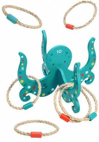 Petit Collage Babyspielzeug Octopus aus Holz