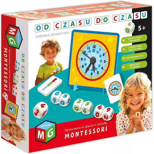 Multigra Παιχνίδι Montessori Καιρό Καιρό Εκμάθηση Χρόνου 05921