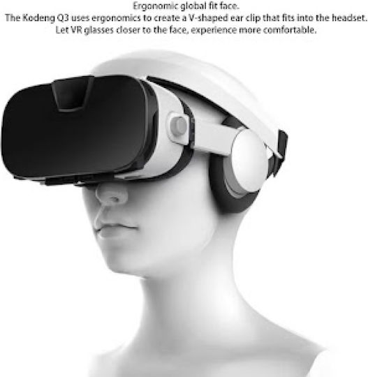 Andowl Q3F VR Headset for Mobiles from 4" to 6.4"