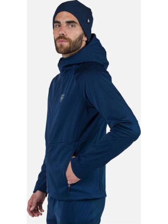 Χειμωνιάτικο Μπουφάν Softshell Αδιάβροχο και Αντιανεμικό Navy Blue