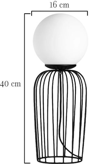 GloboStar Διακοσμητικό Φωτιστικό E27 16x16x40εκ.