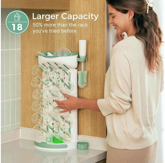 Momcozy Drying Rack for 18 Baby Bottles 1pcs