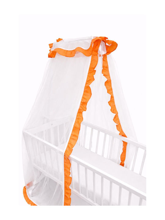Beboulino Baby Mosquito Net for Crib Orange