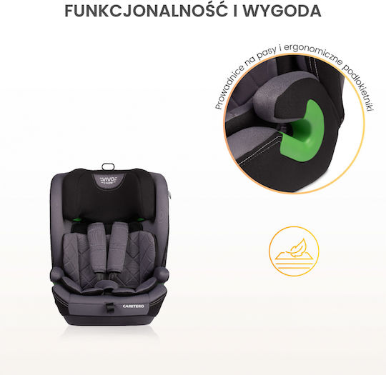 Caretero Vivo Baby Car Seat i-Size with Isofix Graphite