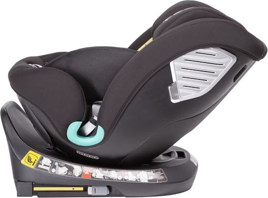 Kidnort Radjur Καθισματάκι Αυτοκινήτου i-Size με Isofix Μαύρο