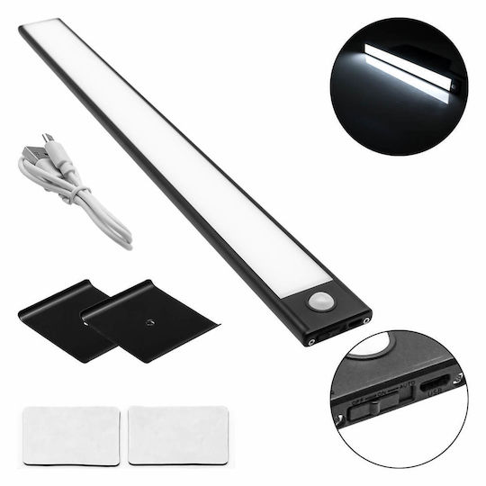 Andowl LED Cabinet Light Motion Sensor 43cm Q-led400 USB Rechargeable LED Induction Light