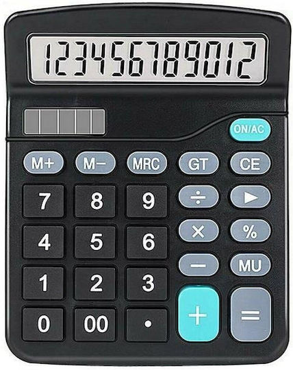M&G MGC-02 Calculator 12 Digits in Black Color 1pcs