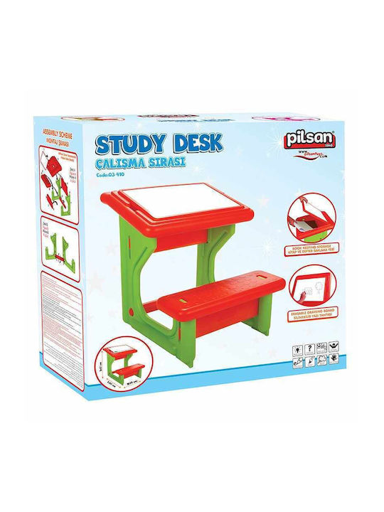Birou pentru Copii pentru Desen din Plastic Roz Pilsan